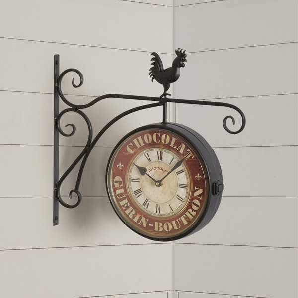 August Grove 16.1" Hanging Wall Clock & Reviews Wayfair